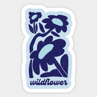 Wildflower - Indigo (RM of BTS) Sticker